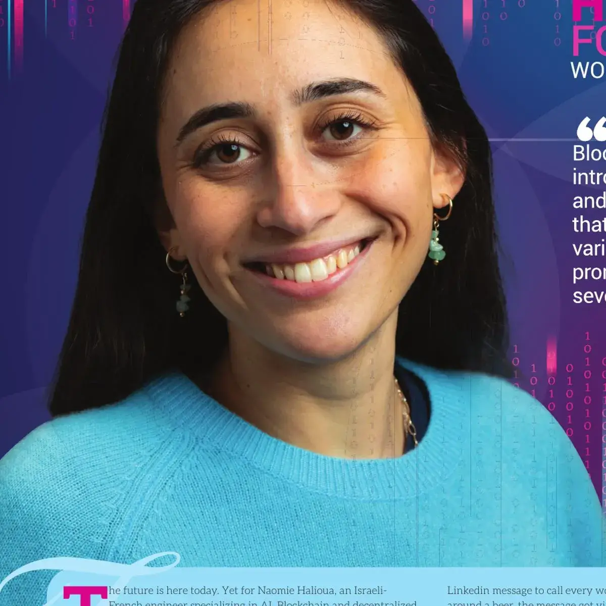 Naomie Halioua Woman of the Future headshot